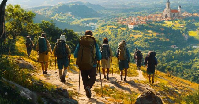 Emergency telephone numbers and help services on the Way of St. James